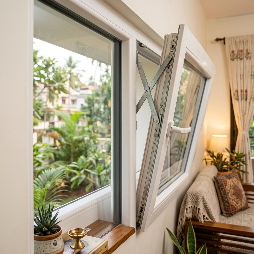Tilt & Turn Window - uPVC Windows by Creative Steel Ranchi